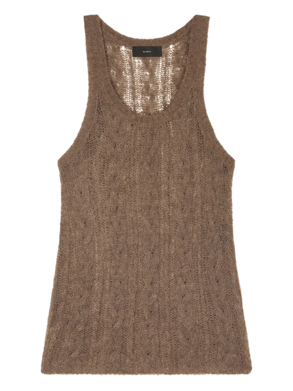 Топ Desert Drift фактурной вязки Alanui, коричневый
Топ Desert Drift фактурной вязки Alanui, коричневый