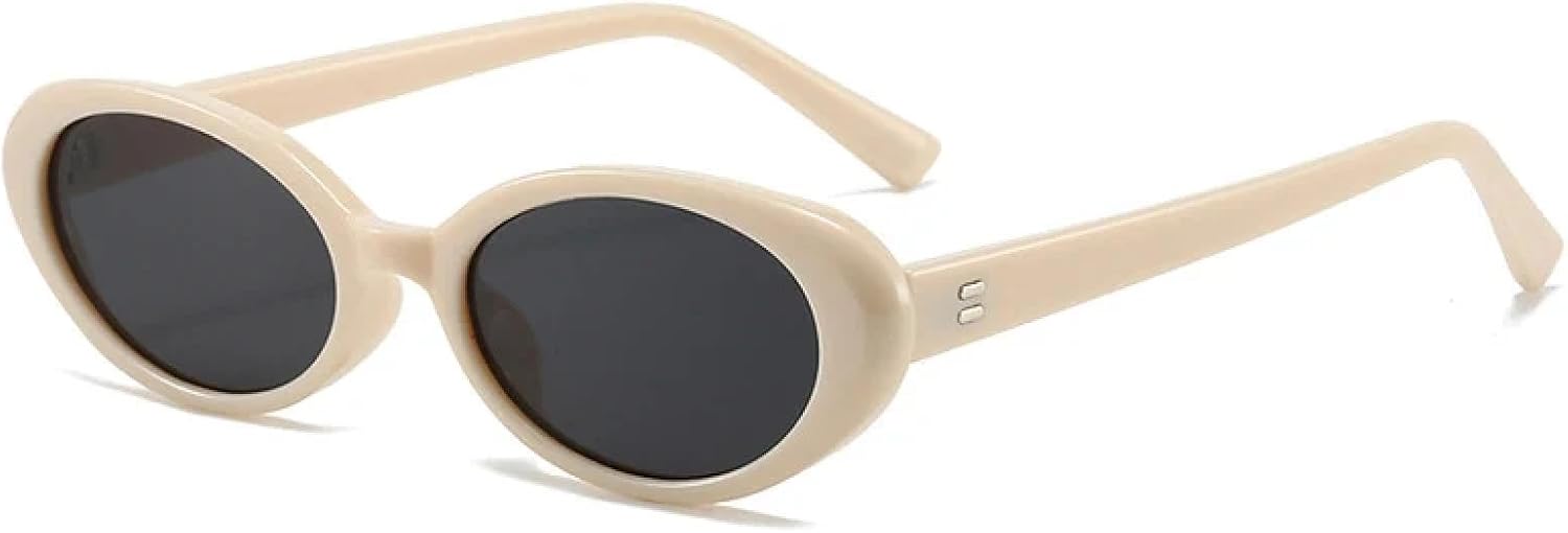 Солнцезащитные очки с защитой от УФ-излучения UV400 | Овальные и круглые, в стиле панк | Для женщин и мужчин, для занятий спортом на открытом воздухе и вождения DSVIGF, Beige-black
Солнцезащитные очки с защитой от УФ-излучения UV400 | Овальные и круглые, в стиле панк | Для женщин и мужчин, для занятий спортом на открытом воздухе и вождения DSVIGF, Beige-black