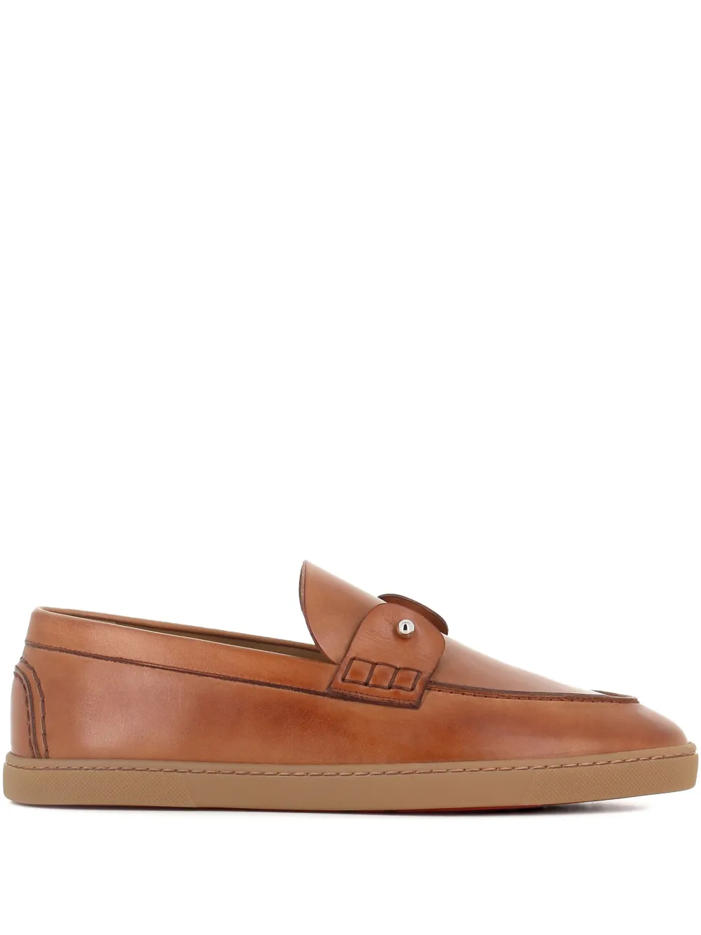 Кожаные топсайдеры Chambeliboat Christian Louboutin, коричневый
Кожаные топсайдеры Chambeliboat Christian Louboutin, коричневый