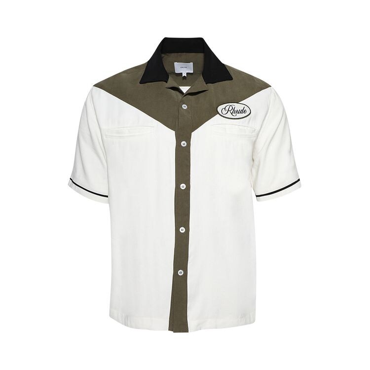 Рубашка Rhude Town & Country Bowling Shirt Military Green/Off White, зеленый
Рубашка Rhude Town & Country Bowling Shirt Military Green/Off White, зеленый