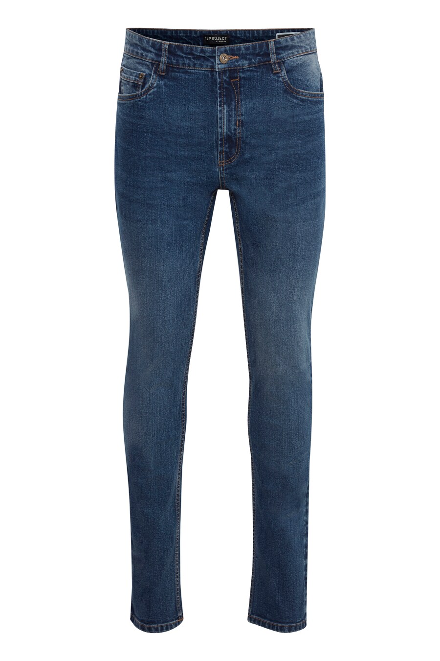 Узкие джинсы 11 Project, синий деним 
Узкие джинсы 11 Project, синий деним
