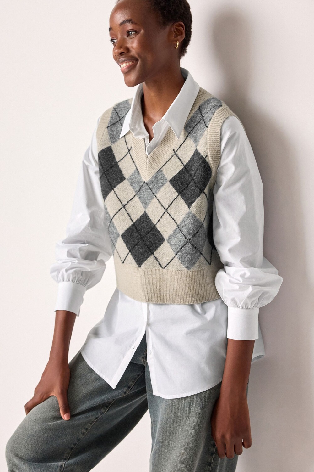 Рубашка слой трикотажный джемпер жилет майка Next, нейтральный
Рубашка слой трикотажный джемпер жилет майка Next, нейтральный