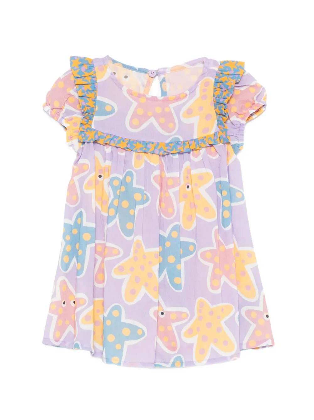 Комплект из двух платьев с оборками и принтом Stella Mccartney Kids, фиолетовый
Комплект из двух платьев с оборками и принтом Stella Mccartney Kids, фиолетовый