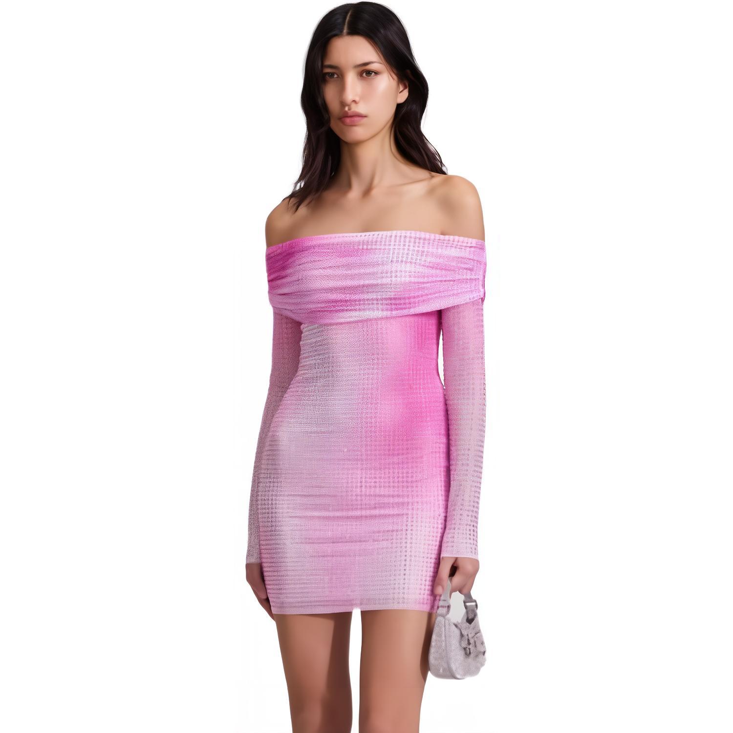 Self-portrait Женское платье с длинным рукавом Self Portrait красный и розовый смешанный цвет
Self-portrait Женское платье с длинным рукавом Self Portrait красный и розовый смешанный цвет