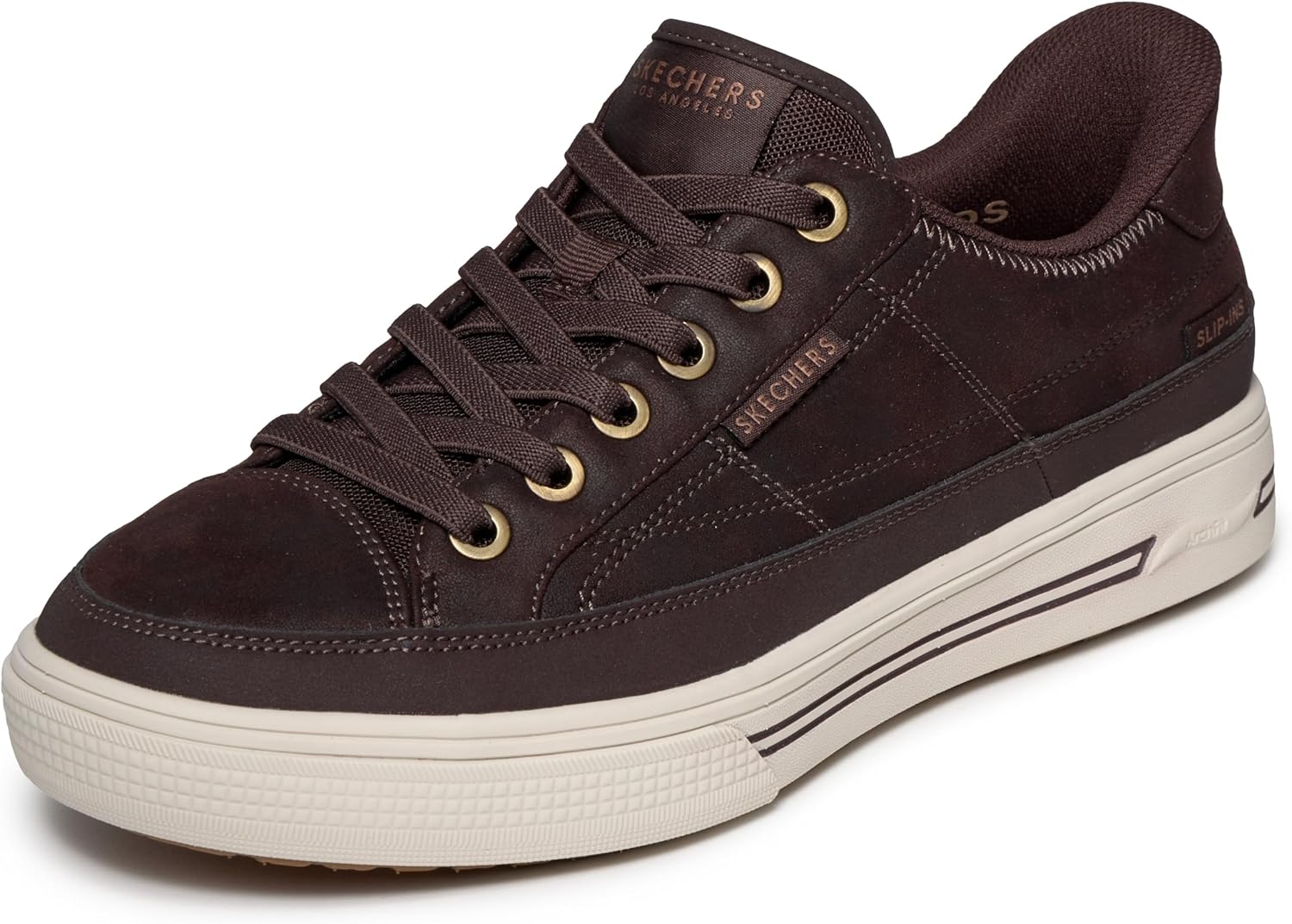Мужские слипоны Skechers Arch Fit Arcade-Join Ya There без шнурков, шоколадный
Мужские слипоны Skechers Arch Fit Arcade-Join Ya There без шнурков, шоколадный