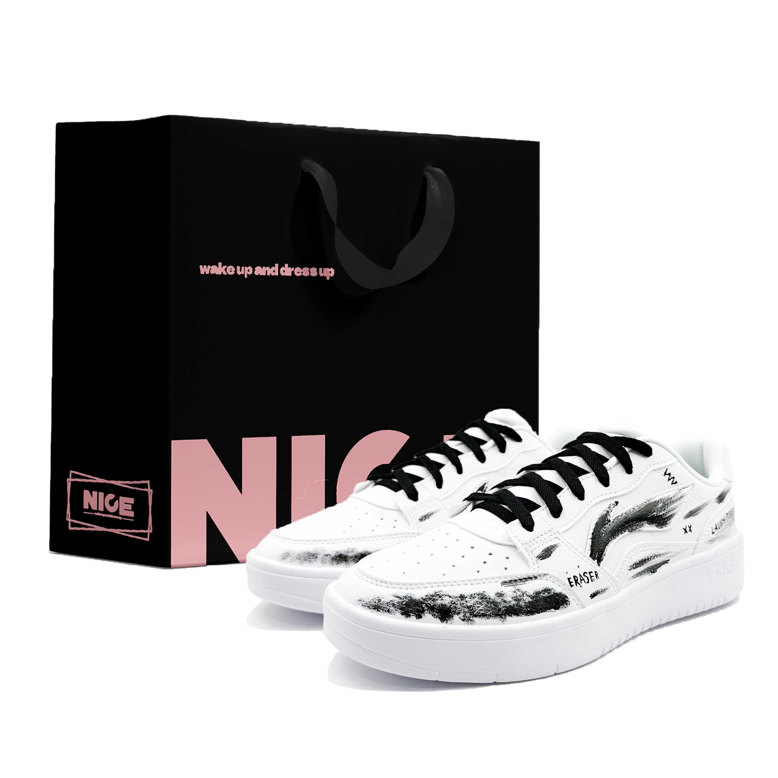 LINING Кроссовки для скейтбординга Acer Truncatum с амортизацией, противоскользящие, износостойкие, низкие, мужские, черно-белые
LINING Кроссовки для скейтбординга Acer Truncatum с амортизацией, противоскользящие, износостойкие, низкие, мужские, черно-белые