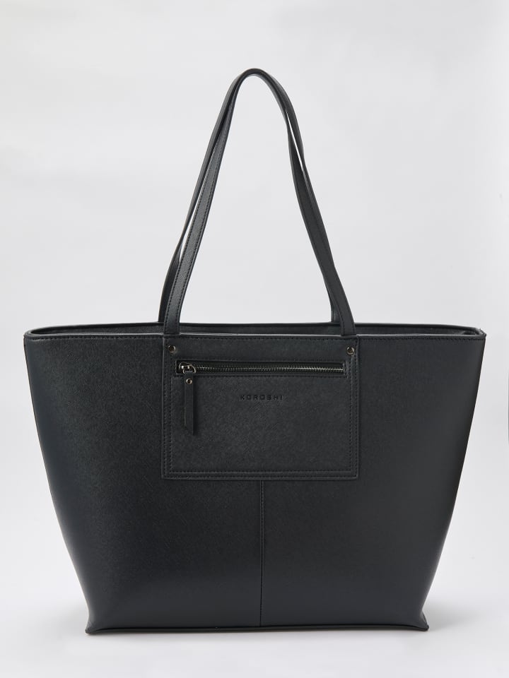 Сумка через плечо из искусственной кожи в ЧЕРНОМ цвете KOROSHI
Сумка через плечо из искусственной кожи в ЧЕРНОМ цвете KOROSHI