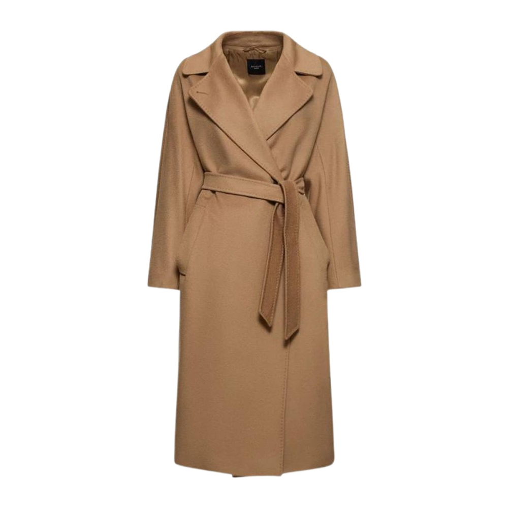 Max Mara Поясное пальто из кашемира MaxMara, camel
Max Mara Поясное пальто из кашемира MaxMara, camel