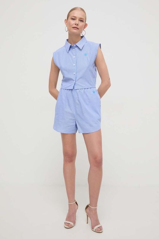 Хлопковая рубашка Silvian Heach, синий
Хлопковая рубашка Silvian Heach, синий