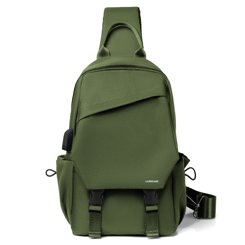 LANDCASE Тканевый мессенджер слинг рюкзак унисекс разноцветный, Army Green
LANDCASE Тканевый мессенджер слинг рюкзак унисекс разноцветный, Army Green