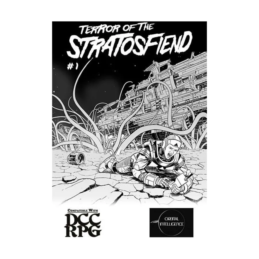 Terror of the Stratosfiend #1 (DCC Edition), Dungeon Crawl Classics (Orbital Intelligence), мягкая обложка
Terror of the Stratosfiend #1 (DCC Edition), Dungeon Crawl Classics (Orbital Intelligence), мягкая обложка