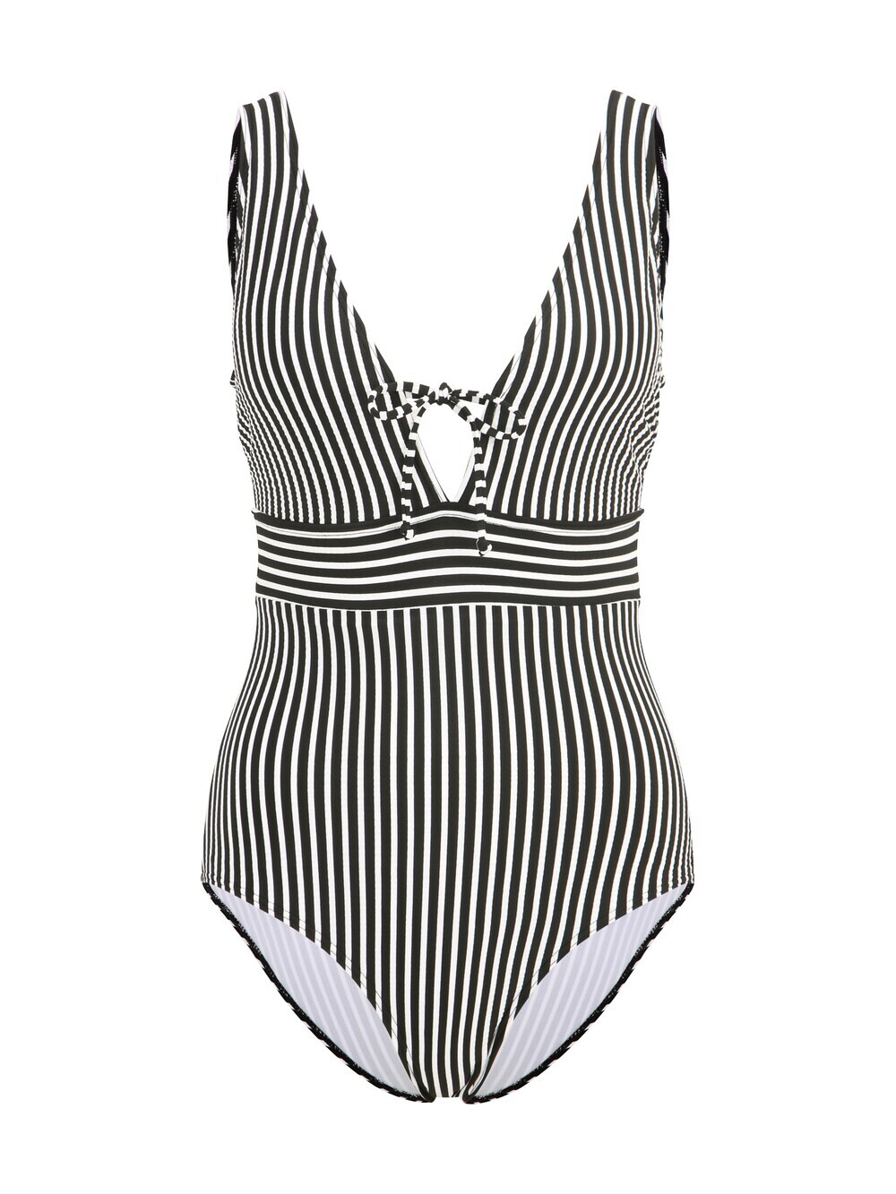 Треугольный купальник S.Oliver, черно-белый
Треугольный купальник S.Oliver, черно-белый