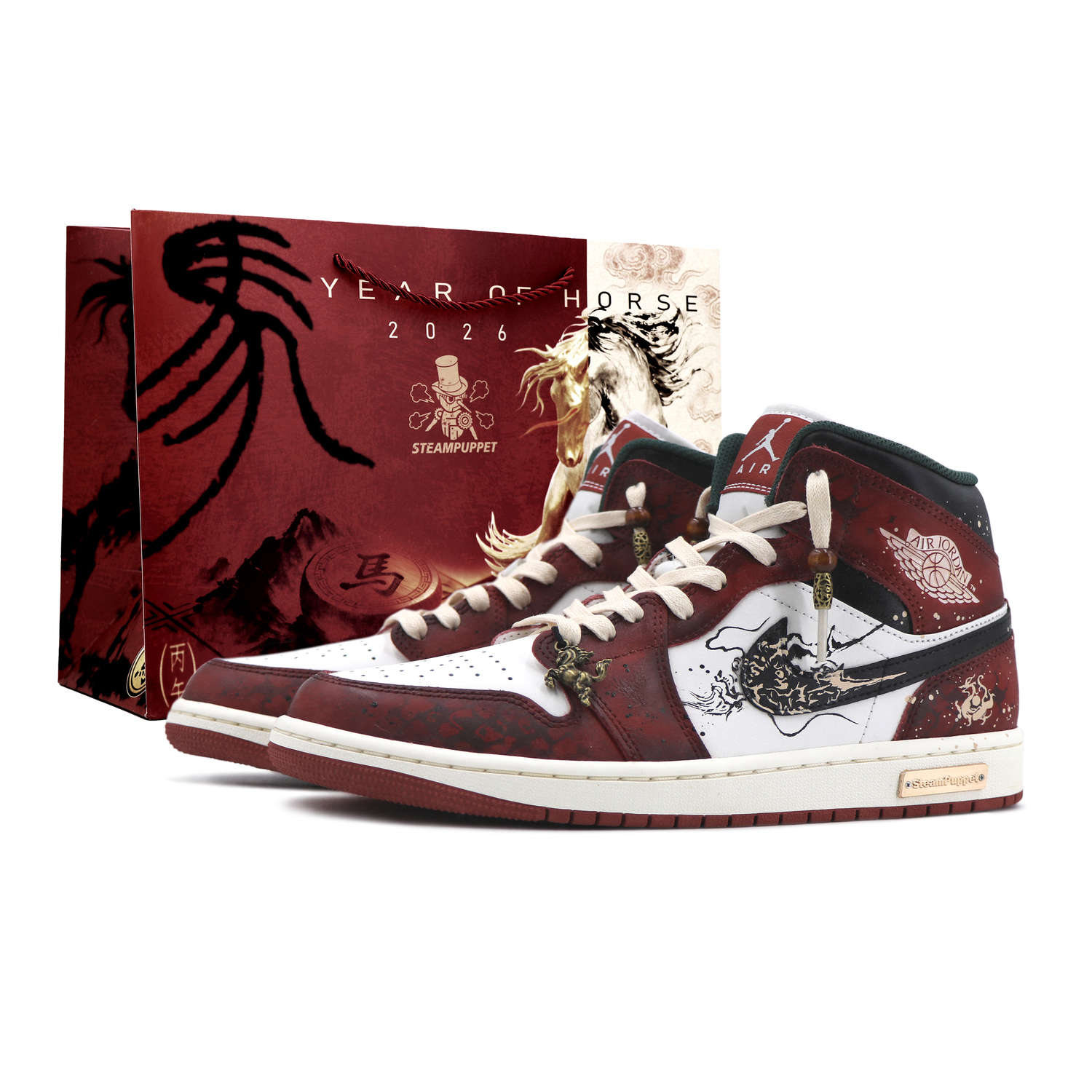 Jordan Air 1 Mid top Vintage баскетбольные кроссовки Unisex красные черные
Jordan Air 1 Mid top Vintage баскетбольные кроссовки Unisex красные черные