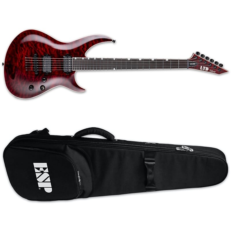 Электрогитара ESP LTD H3-1000 Electric Guitar QM Quilted Maple See Thru Black Cherry + ESP Gig Bag BRAND NEW H31000
Электрогитара ESP LTD H3-1000 Electric Guitar QM Quilted Maple See Thru Black Cherry + ESP Gig Bag BRAND NEW H31000