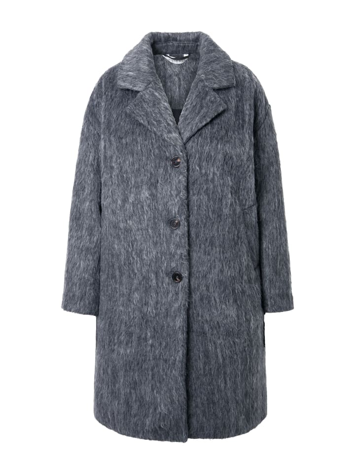 Пальто темно-серого меланжа Studio Untold
Пальто темно-серого меланжа Studio Untold