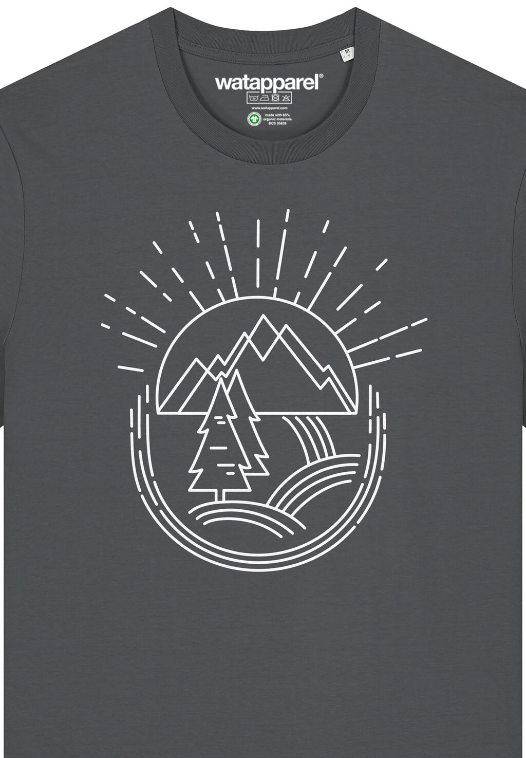 Футболка с принтом watapparel, антрацит
Футболка с принтом watapparel, антрацит