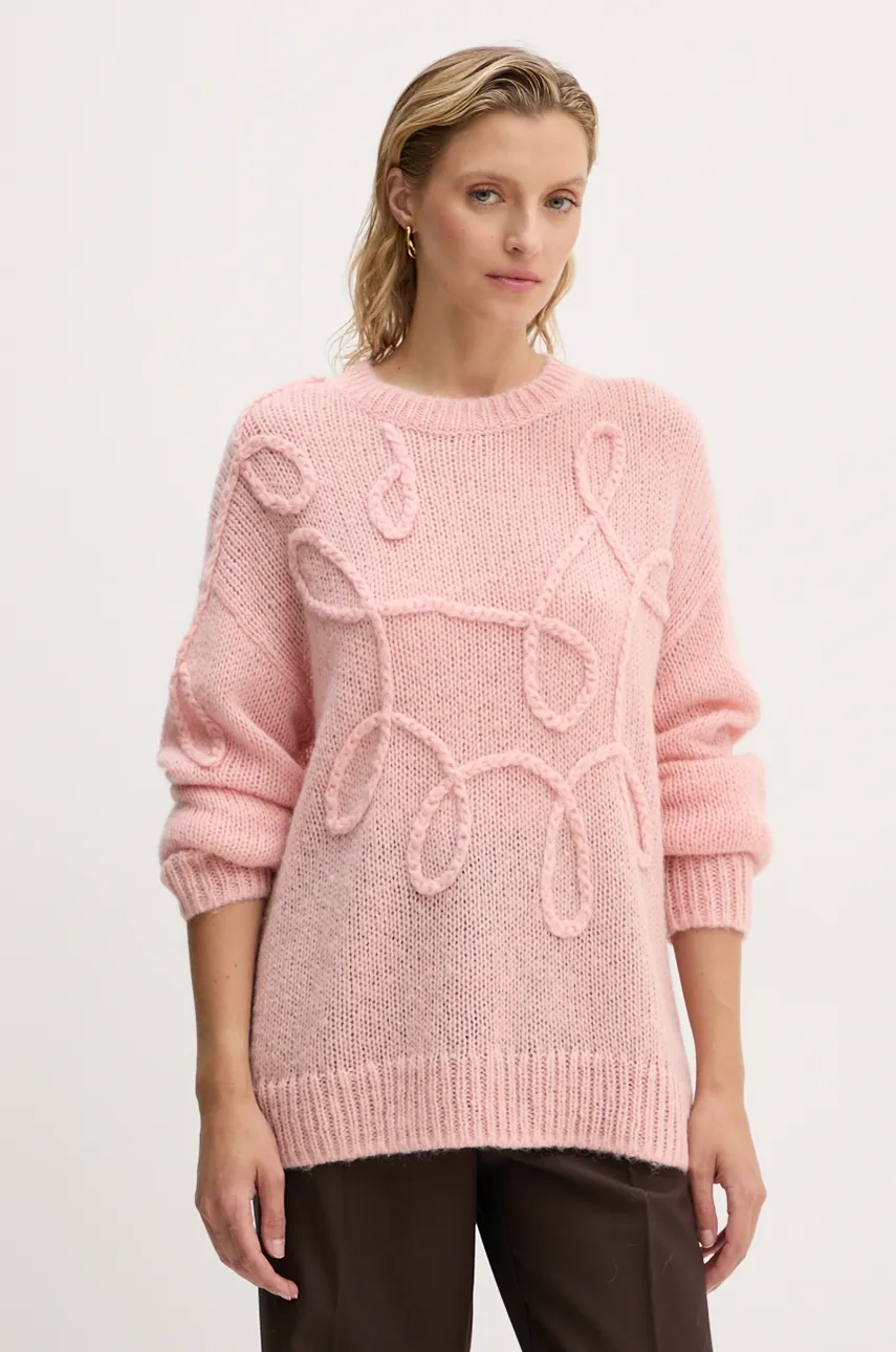 TAHLIS шерстяной свитер MUNTHE, розовый
TAHLIS шерстяной свитер MUNTHE, розовый