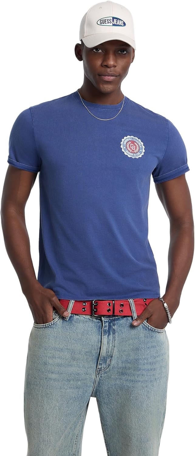 Футболка Guess Jeans Slim с логотипом спереди и сзади
Футболка Guess Jeans Slim с логотипом спереди и сзади