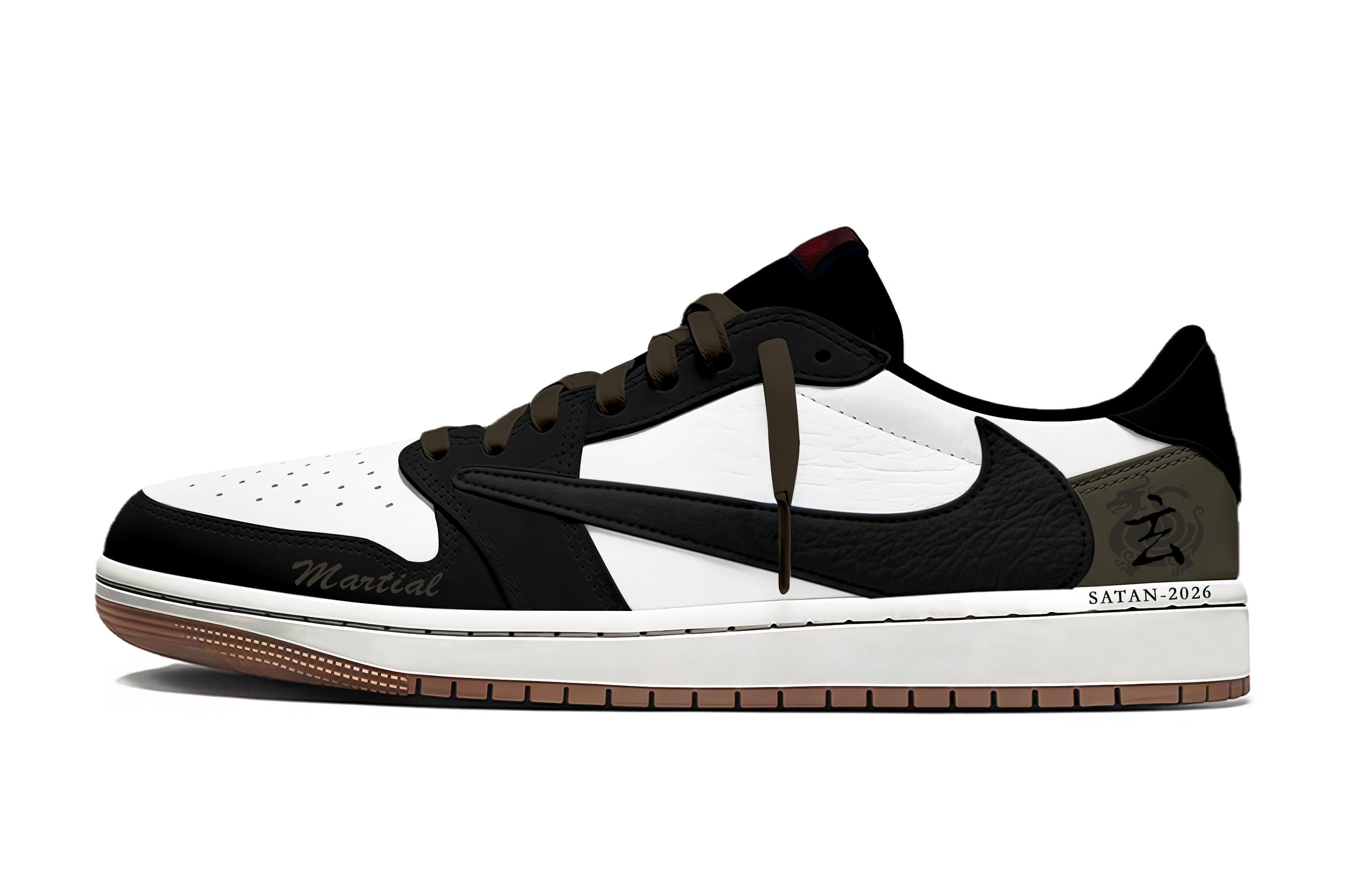 Travis Scott x Air 1 Travis Scott X AJ1 Obsidian с амортизацией, износостойкие низкие Jordan, белый
Travis Scott x Air 1 Travis Scott X AJ1 Obsidian с амортизацией, износостойкие низкие Jordan, белый