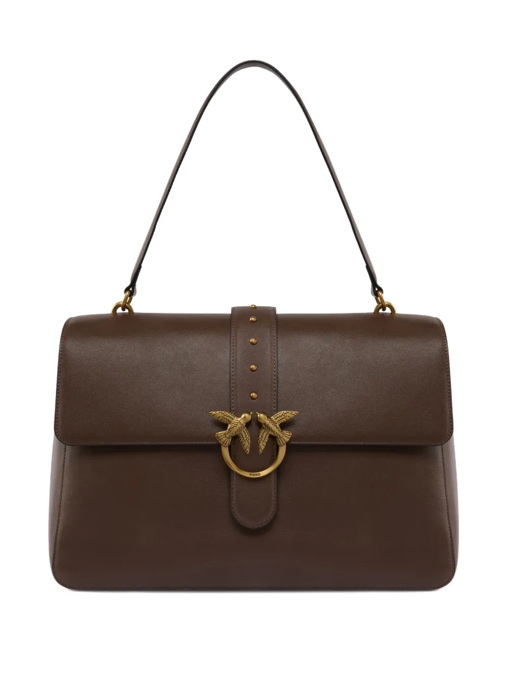 Сумка-тоут с пряжкой Love Birds Pinko, коричневый
Сумка-тоут с пряжкой Love Birds Pinko, коричневый