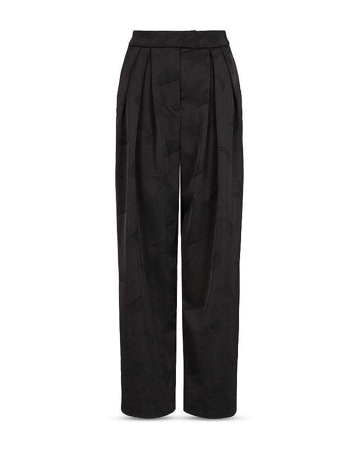 Текстурированные плиссированные брюки Emporio Armani, черный
Текстурированные плиссированные брюки Emporio Armani, черный