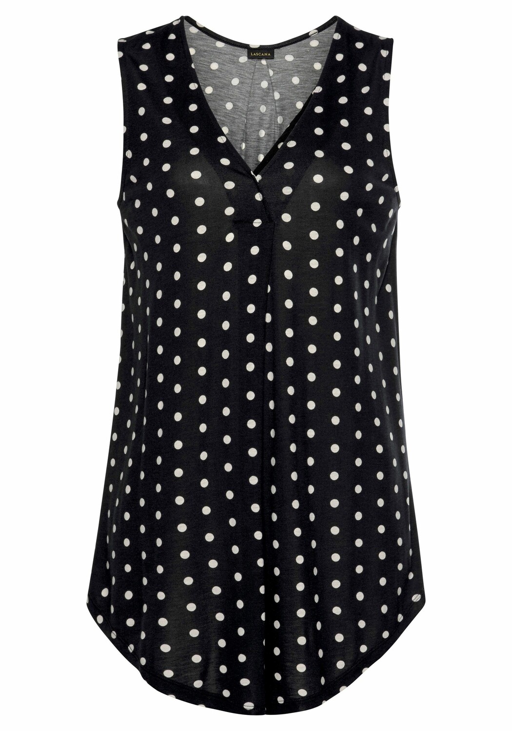 Топ LASCANA Strand, черный 
Топ LASCANA Strand, черный