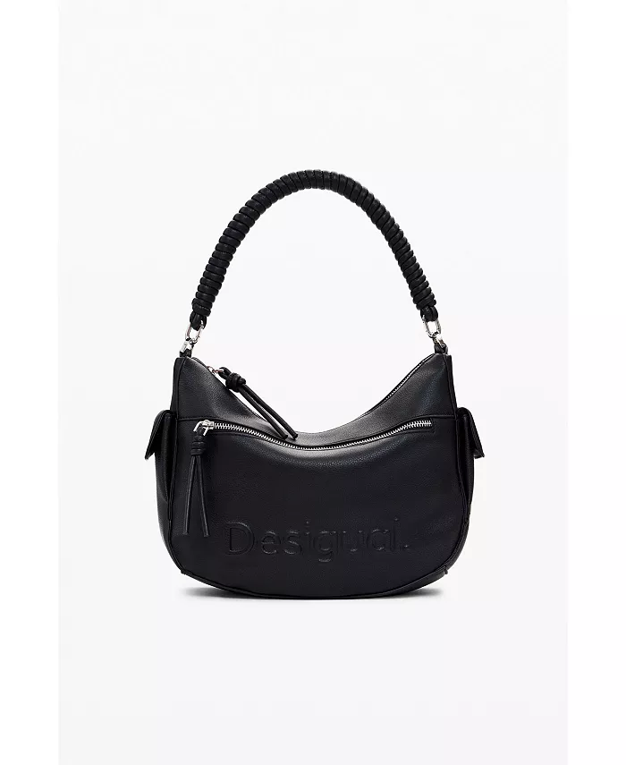 Женская овальная сумка с 3D-логотипом Desigual, черный
Женская овальная сумка с 3D-логотипом Desigual, черный