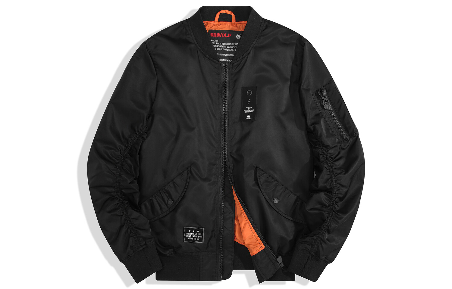 Uniwolf Куртка унисекс, Черный
Uniwolf Куртка унисекс, Черный