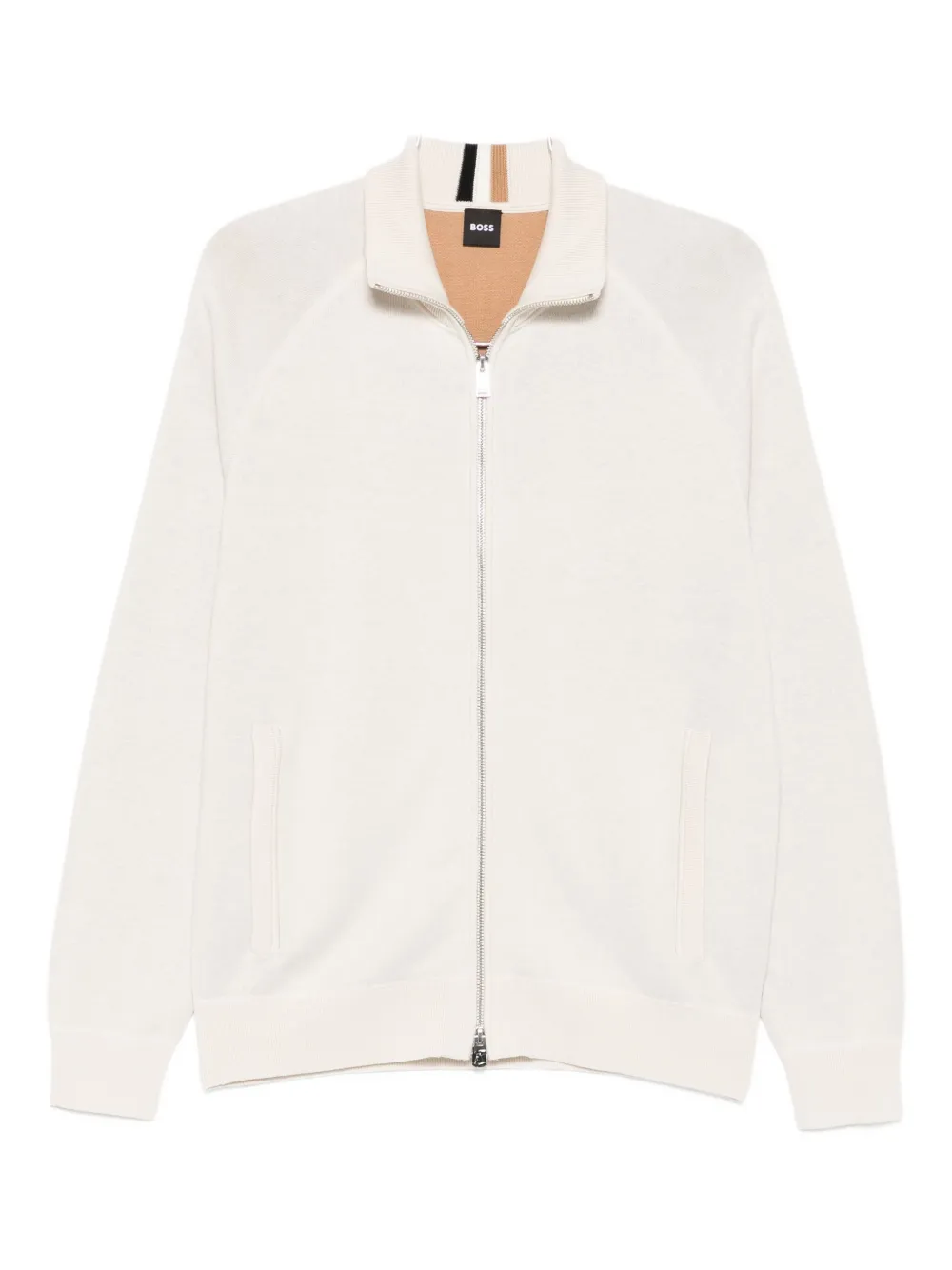 Кардиган на молнии BOSS, нейтральный
Кардиган на молнии BOSS, нейтральный