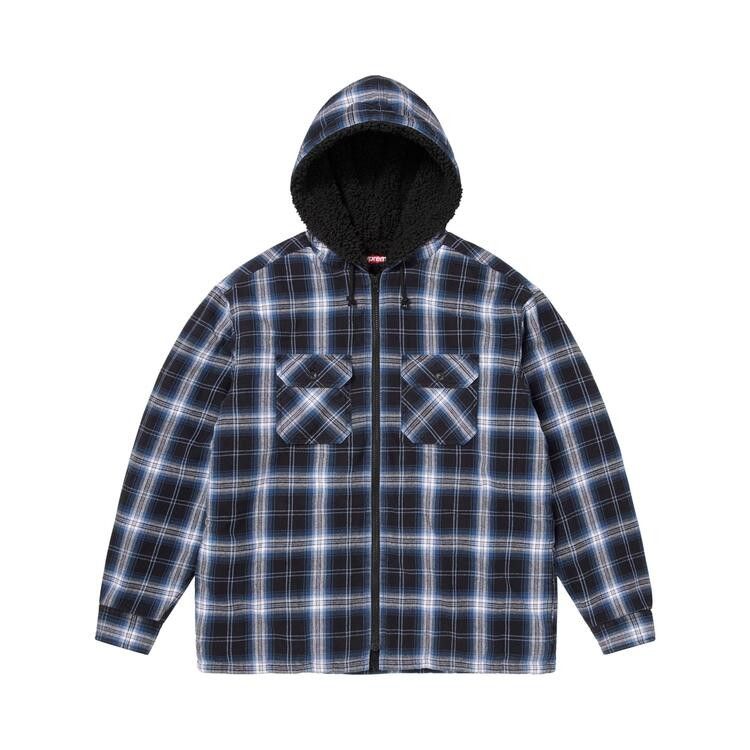 Рубашка Supreme Lined Zip Up Hooded Flannel Shirt 'Black'
Рубашка Supreme Lined Zip Up Hooded Flannel Shirt 'Black'