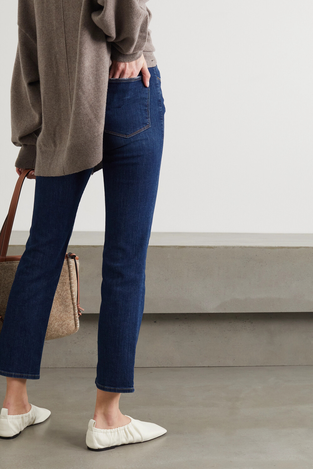 FRAME укороченные джинсы прямого кроя Le High, деним
FRAME укороченные джинсы прямого кроя Le High, деним