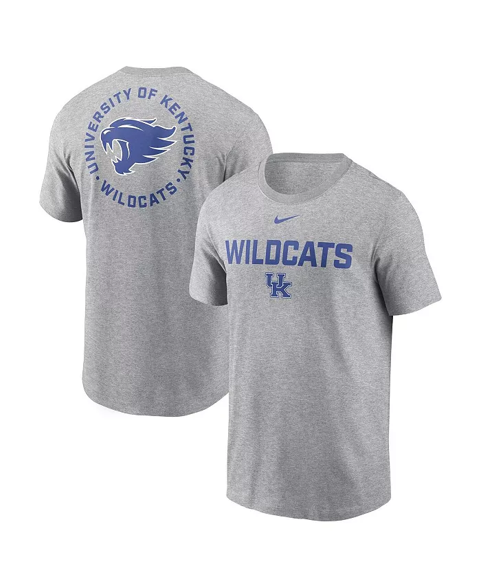 Мужская футболка Kentucky Wildcats Campus 2-Hit цвета хизер-серый Nike
Мужская футболка Kentucky Wildcats Campus 2-Hit цвета хизер-серый Nike