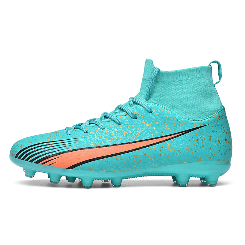 Футбольные бутсы для детей и подростков с высоким верхом, устойчивые к истиранию, противоскользящие, водонепроницаемые и противоударные CAMKIDS, аква
Футбольные бутсы для детей и подростков с высоким верхом, устойчивые к истиранию, противоскользящие, водонепроницаемые и противоударные CAMKIDS, аква