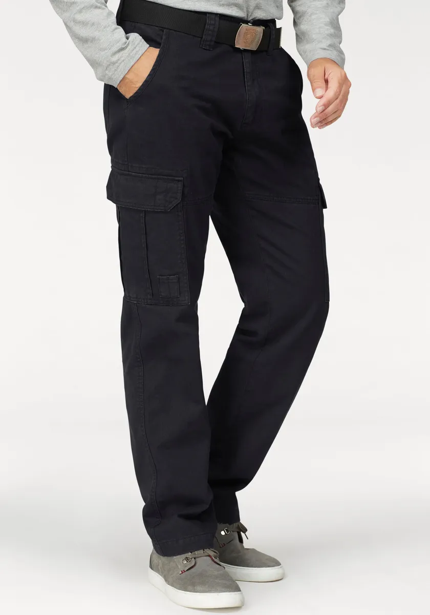 Брюки-карго Man's World с накладными карманами, черный
Брюки-карго Man's World с накладными карманами, черный
