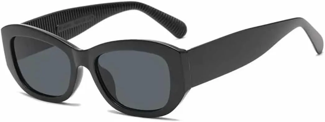 Солнцезащитные очки с защитой UV400 | Линзы цвета «кошачий глаз» | Для женщин и мужчин, для занятий спортом на открытом воздухе и вождения DSVIGF, Black Gray
Солнцезащитные очки с защитой UV400 | Линзы цвета «кошачий глаз» | Для женщин и мужчин, для занятий спортом на открытом воздухе и вождения DSVIGF, Black Gray