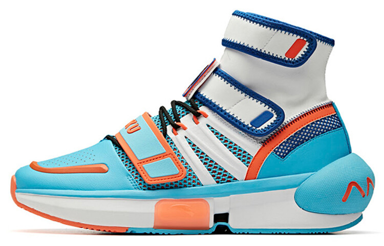 Баскетбольные кроссовки мужские высокие белые/королевские синие/зеленые папоротники Anta
Баскетбольные кроссовки мужские высокие белые/королевские синие/зеленые папоротники Anta