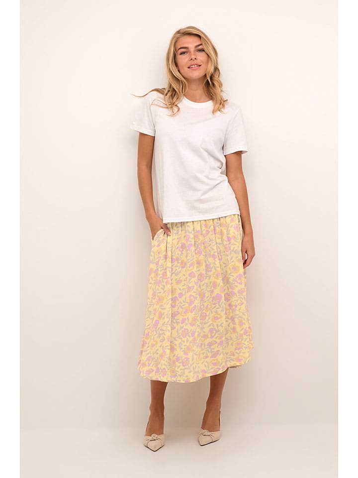 Юбка до колена Kaffe, цвет gelb/rosa
Юбка до колена Kaffe, цвет gelb/rosa