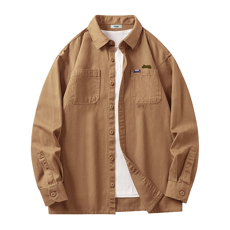 Рубашка унисекс Jeep, хаки
Рубашка унисекс Jeep, хаки