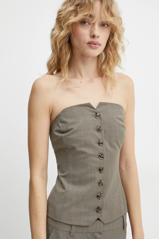 Топ с добавлением шерсти SAELLEN Samsoe Samsoe, серый
Топ с добавлением шерсти SAELLEN Samsoe Samsoe, серый