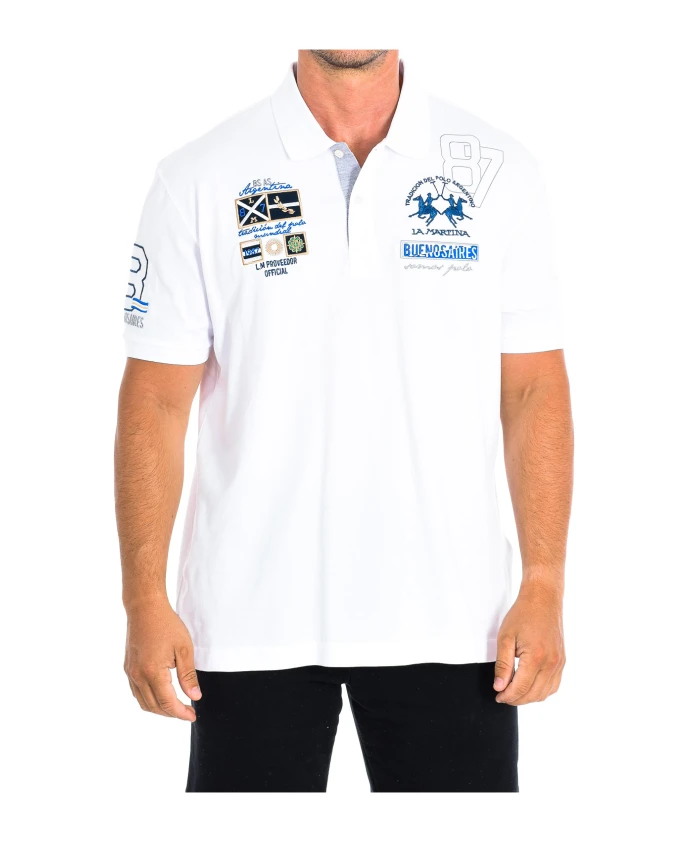 Рубашка-Поло с коротким рукавом La Martina, белый
Рубашка-Поло с коротким рукавом La Martina, белый