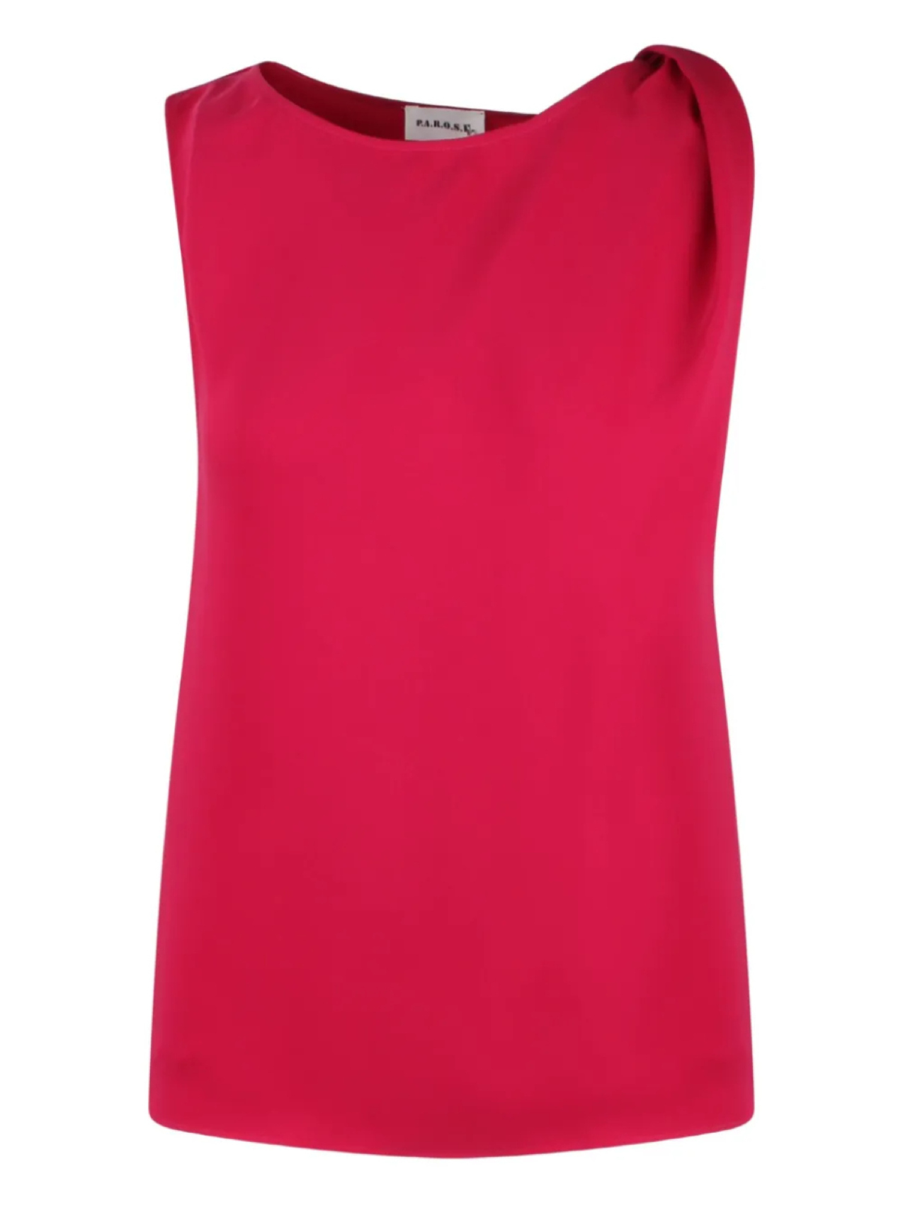 Топ с узлом P.A.R.O.S.H., красный 
Топ с узлом P.A.R.O.S.H., красный