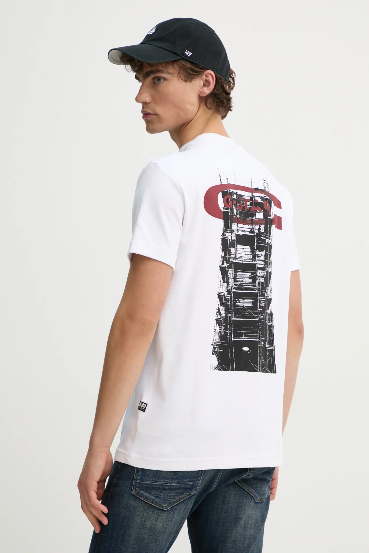 Хлопковая футболка G-Star Raw, белый
Хлопковая футболка G-Star Raw, белый