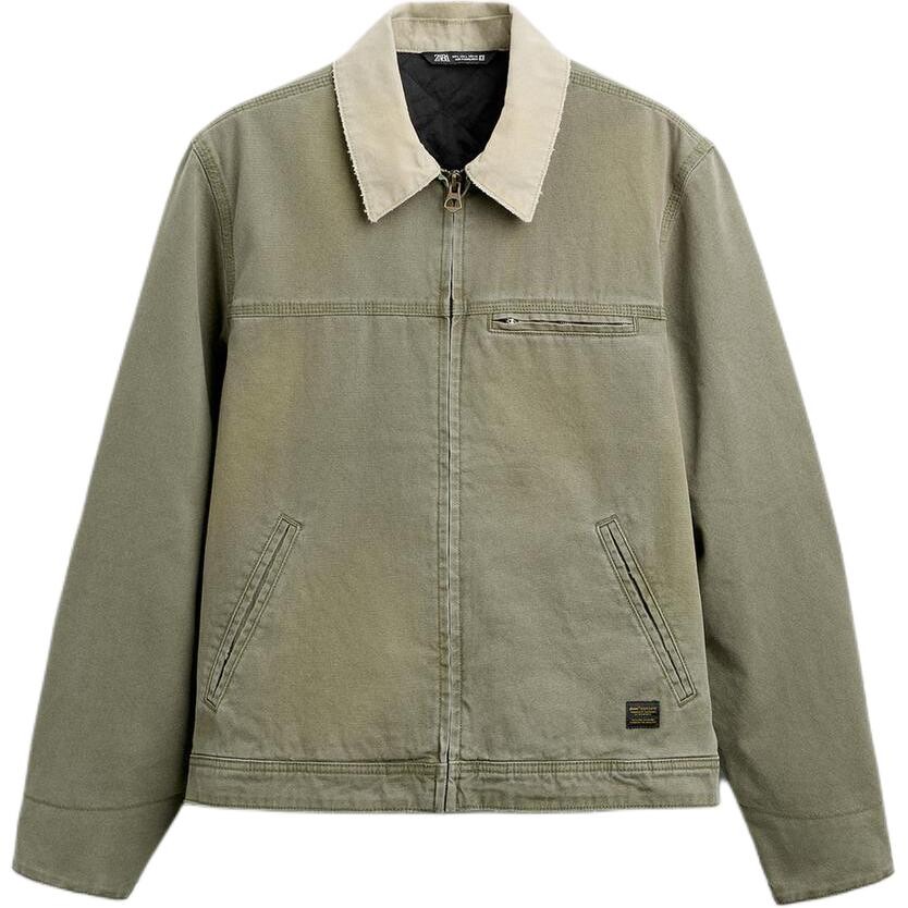 Куртка мужская серо-зеленый Zara
Куртка мужская серо-зеленый Zara