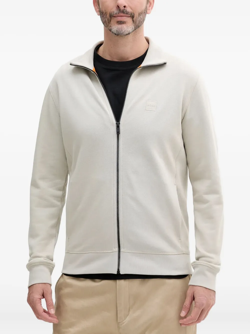 Толстовка на молнии BOSS, нейтральный
Толстовка на молнии BOSS, нейтральный