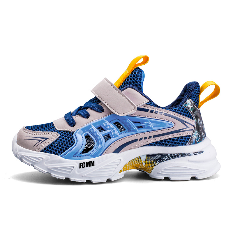 Кроссовки для бега с защитой от скольжения и износа для детей FCMM, синий
Кроссовки для бега с защитой от скольжения и износа для детей FCMM, синий