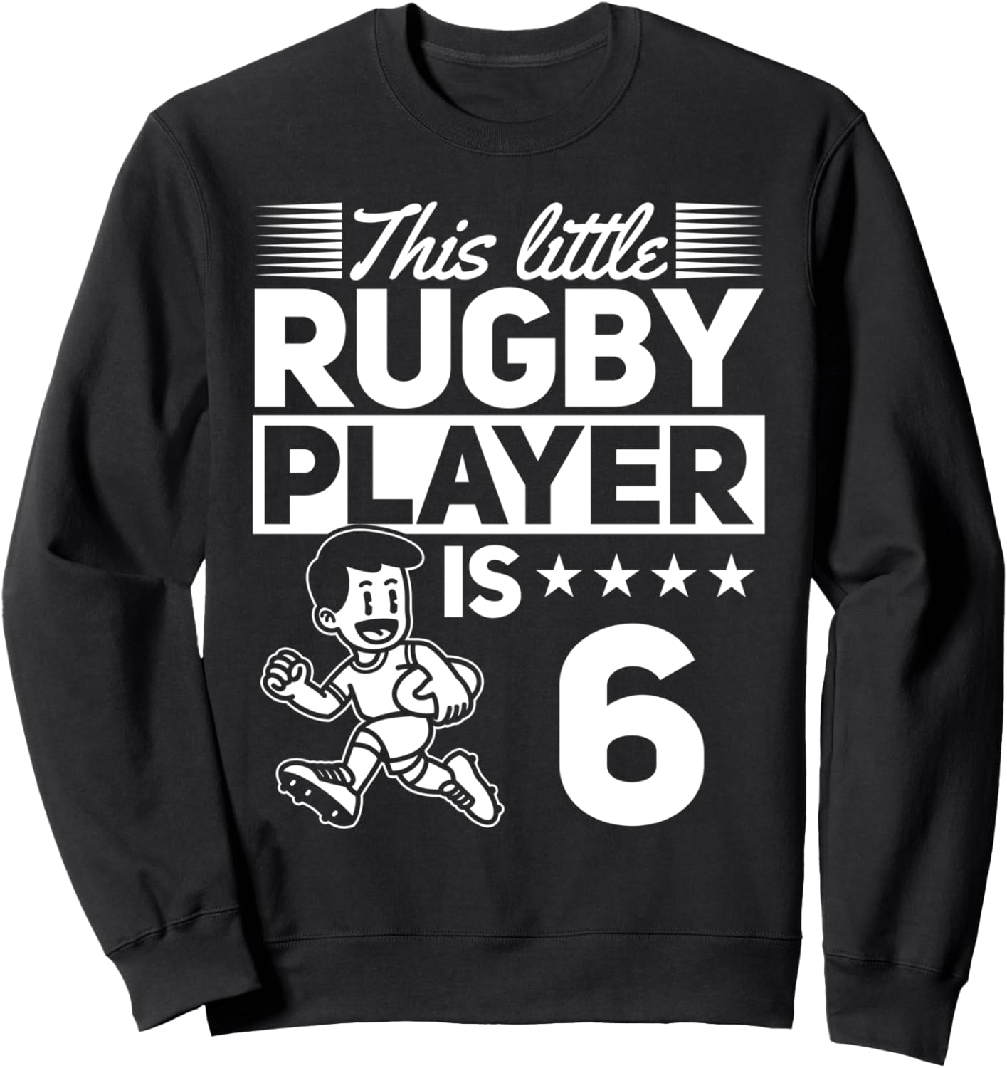 Толстовка с изображением регбиста на 6-й день рождения, черная 6Th Birthday Kids Rugby Player
Толстовка с изображением регбиста на 6-й день рождения, черная 6Th Birthday Kids Rugby Player