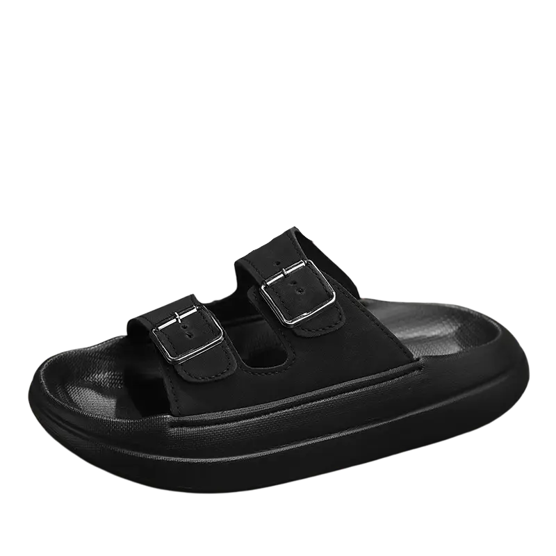 TAFN Мужские противоскользящие амортизирующие шлепанцы с устойчивостью к истиранию черные, цвет Black
TAFN Мужские противоскользящие амортизирующие шлепанцы с устойчивостью к истиранию черные, цвет Black