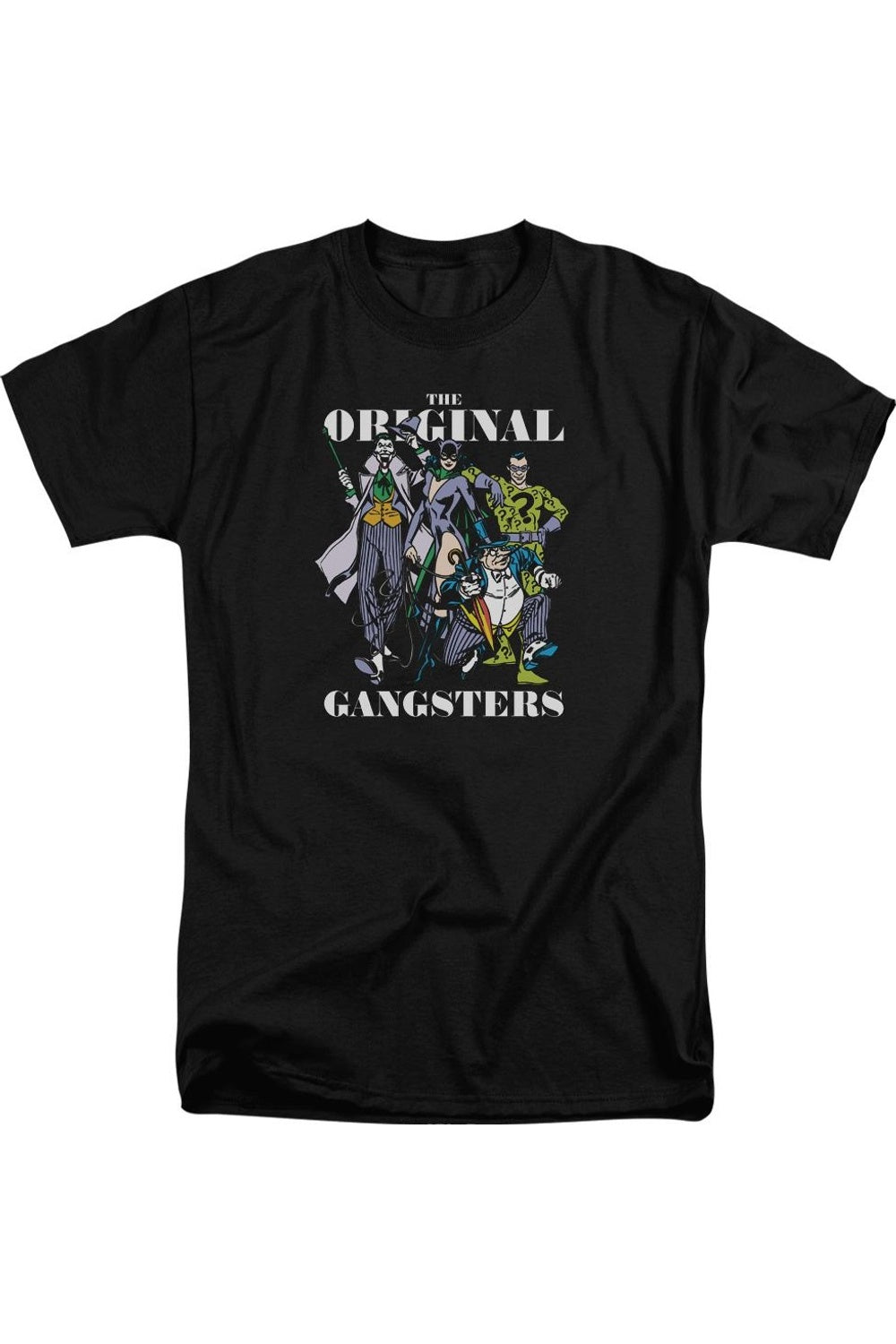 DC Comics Original Gangsters футболка с коротким рукавом для взрослых Gildan, черный
DC Comics Original Gangsters футболка с коротким рукавом для взрослых Gildan, черный