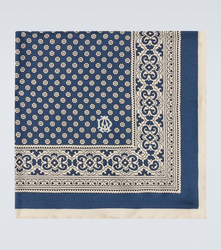Шёлковый носовой платок Dunhill, Spring Navy
Шёлковый носовой платок Dunhill, Spring Navy