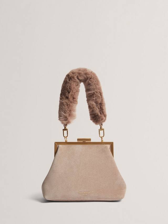 Клатч Purcela из замши с ручкой из искусственного меха Ted Baker, Taupe
Клатч Purcela из замши с ручкой из искусственного меха Ted Baker, Taupe